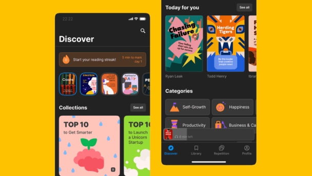 Discover collections with top 10 summaries