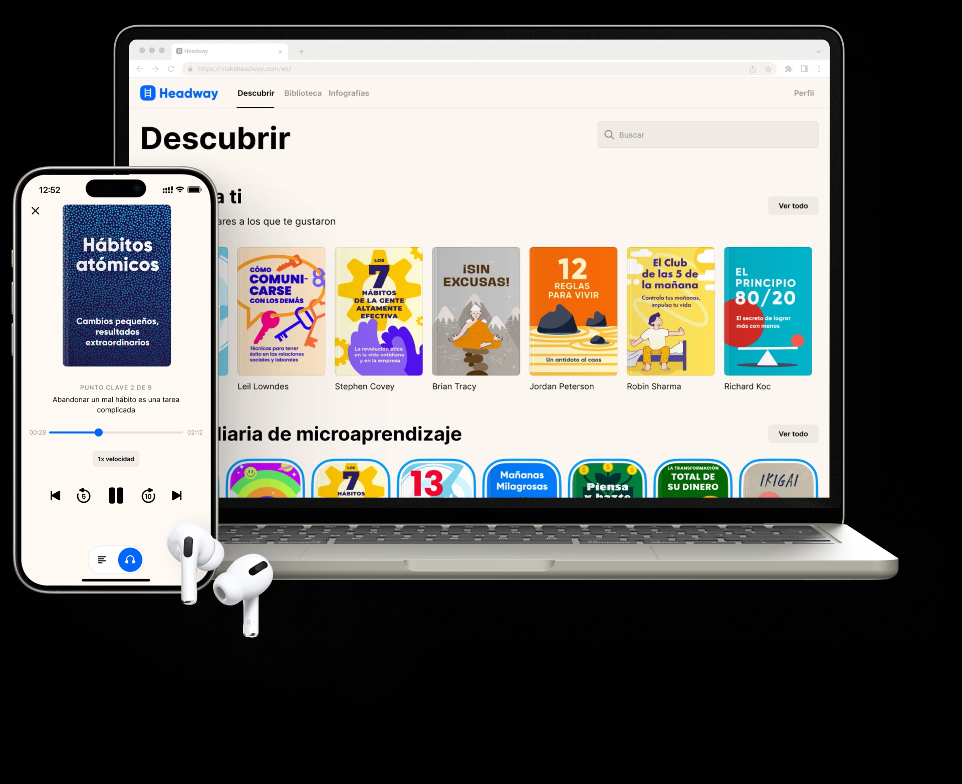 Headway — la app de resúmenes de libros más descargada