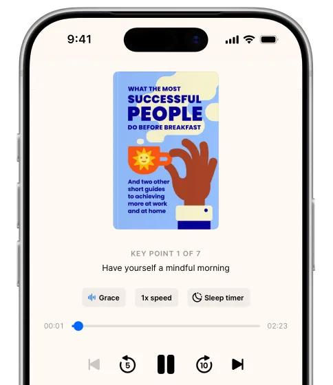 Audio and text summaries to fit your commute