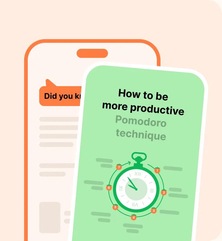 A self-growth app you'll stick with