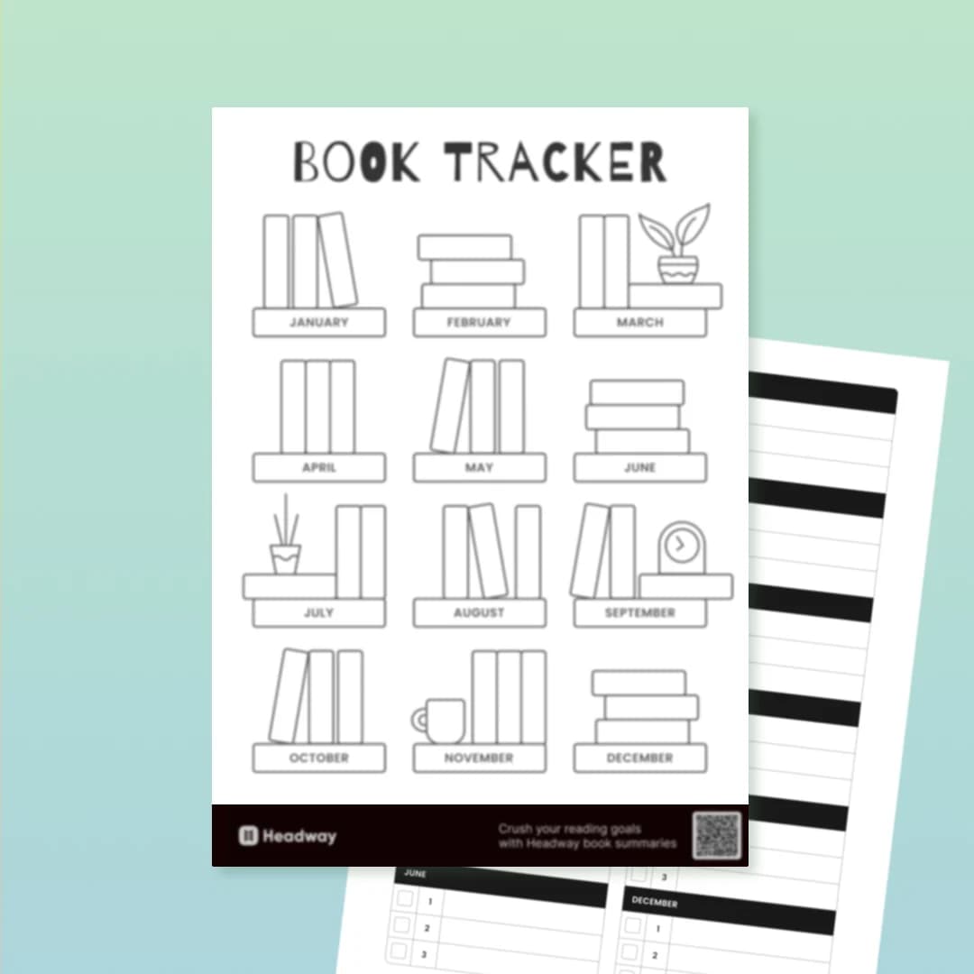 Printable book tracker free