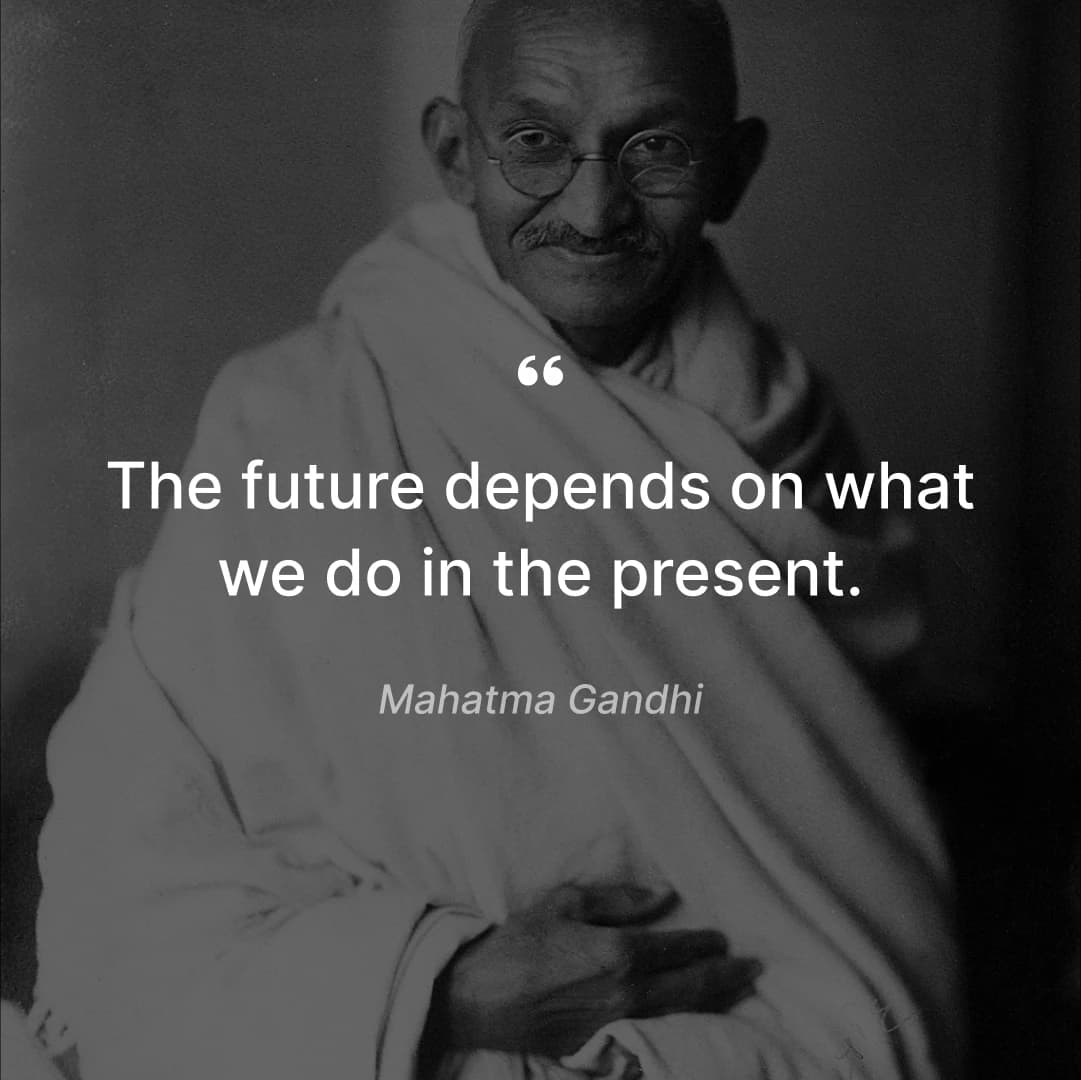 self-care Mahatma Gandhi quote