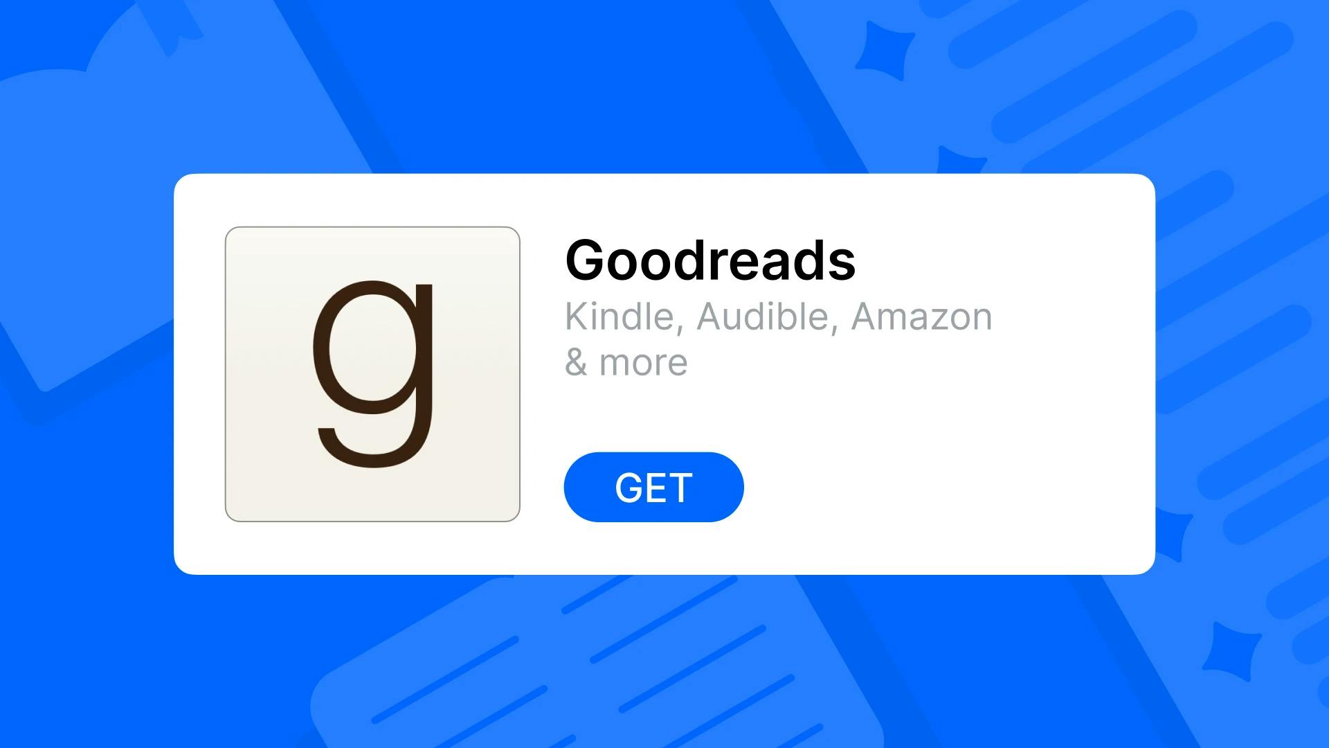 goodreads app