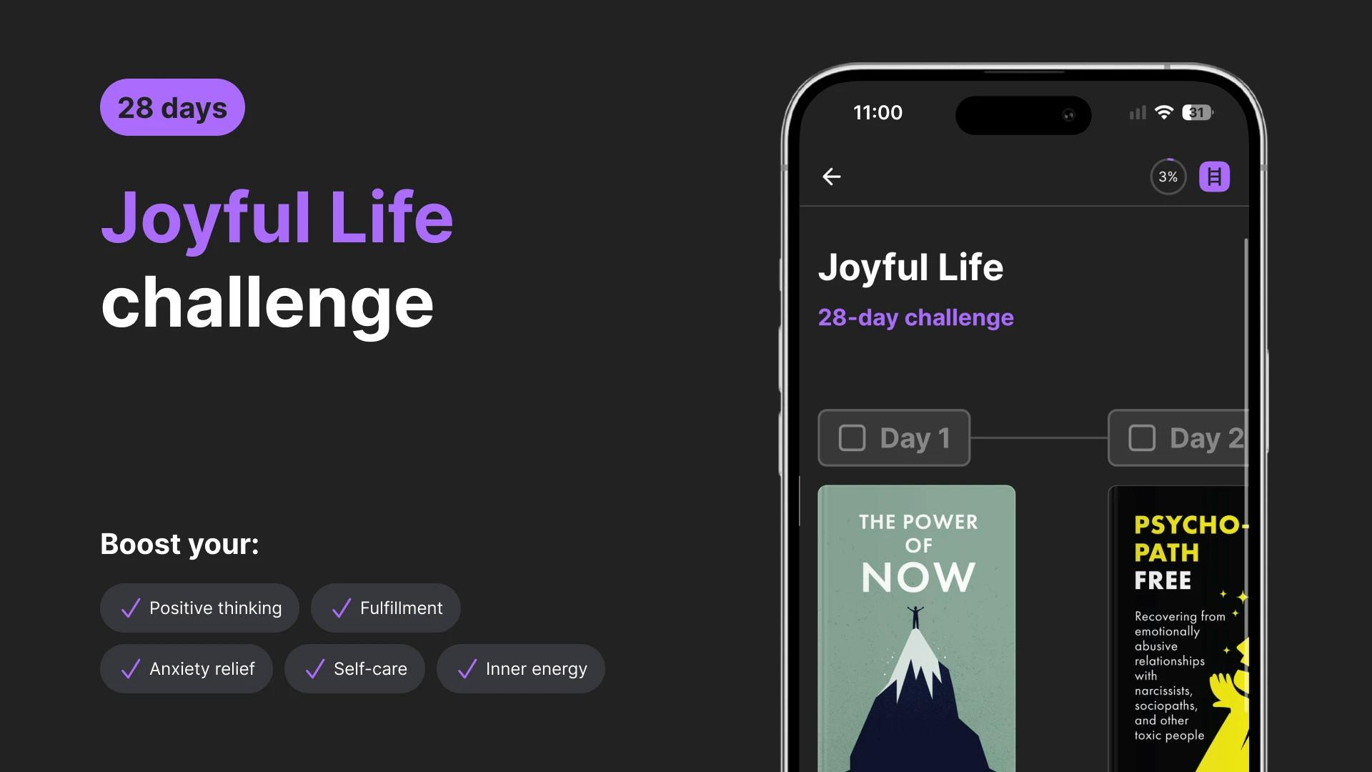 Joyful Life challenge