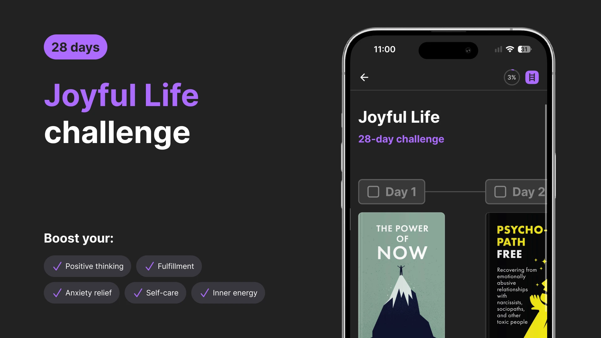 Joyful Life challenge