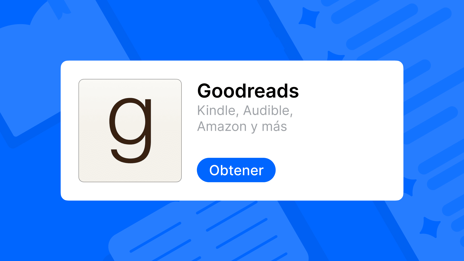 Goodreads app