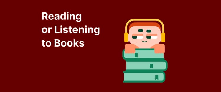 Reading vs audiobooks