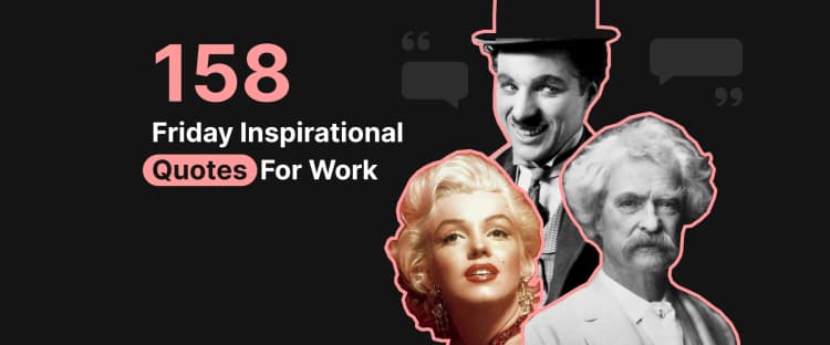 friday inspirational quotes for work