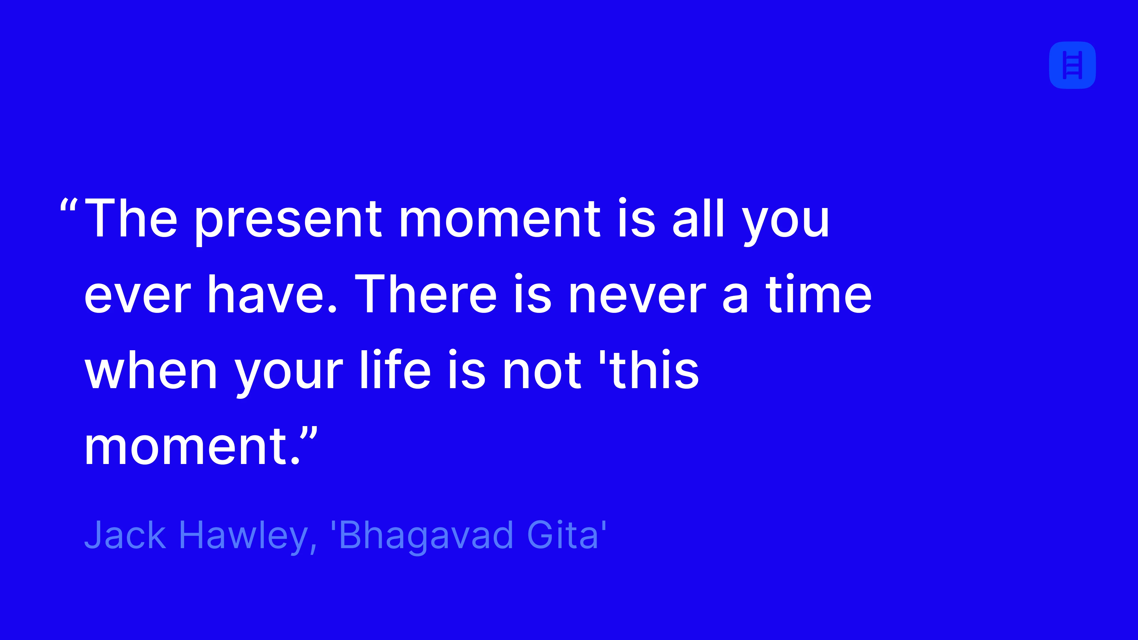 Jack Hawley, 'Bhagavad Gita'