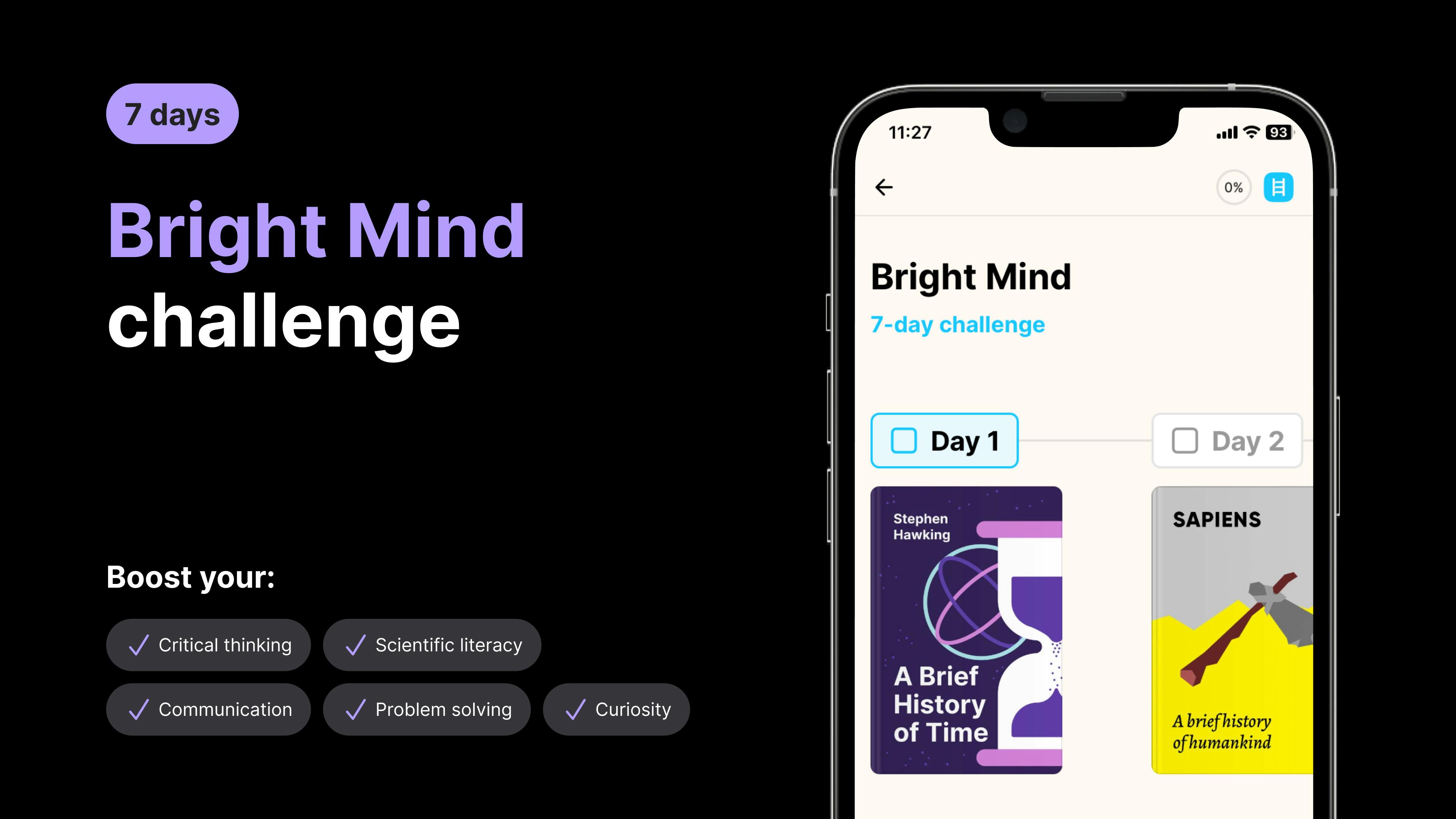Bright mind challenge