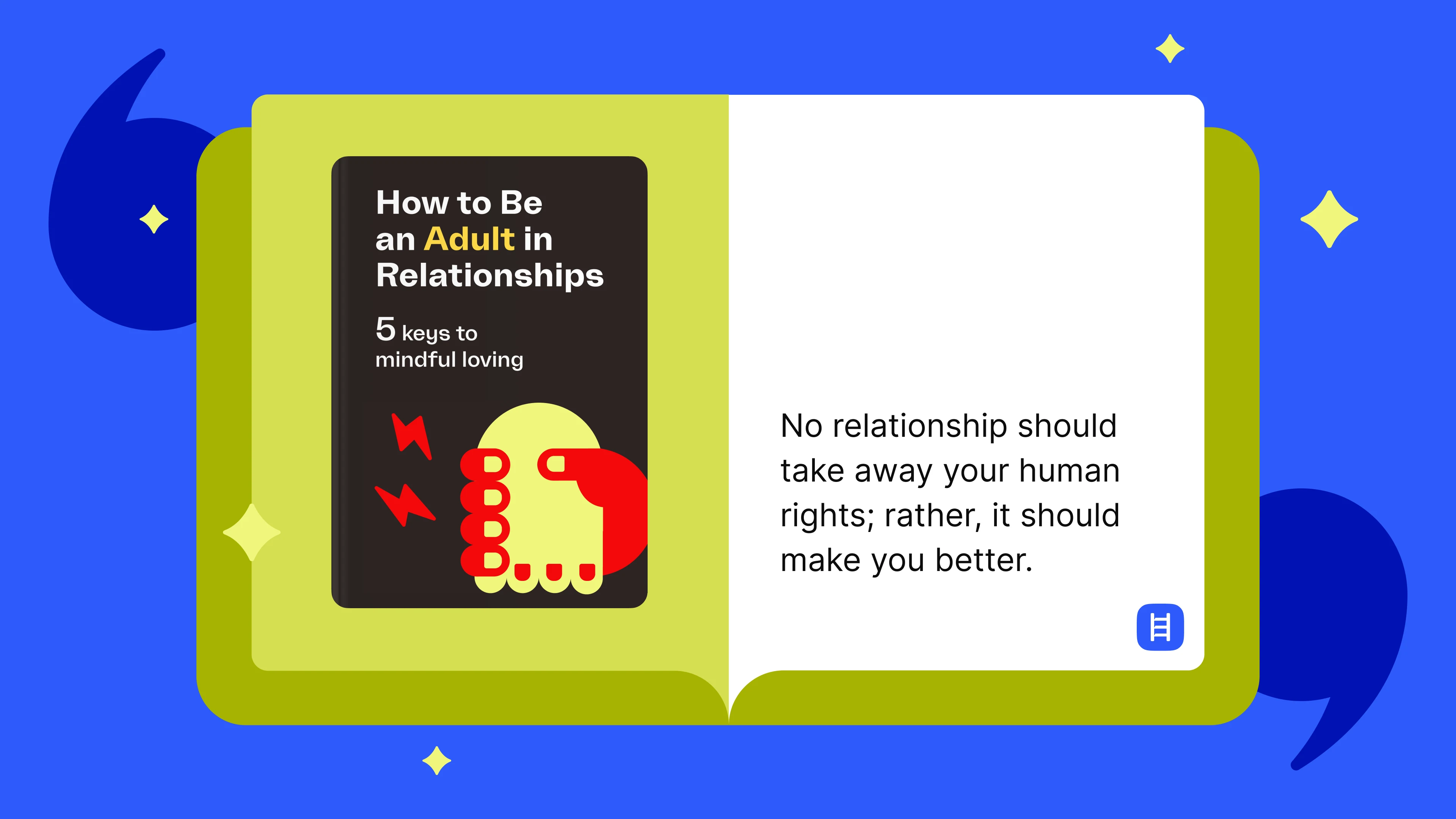 How to be an Adult in Relationship quote