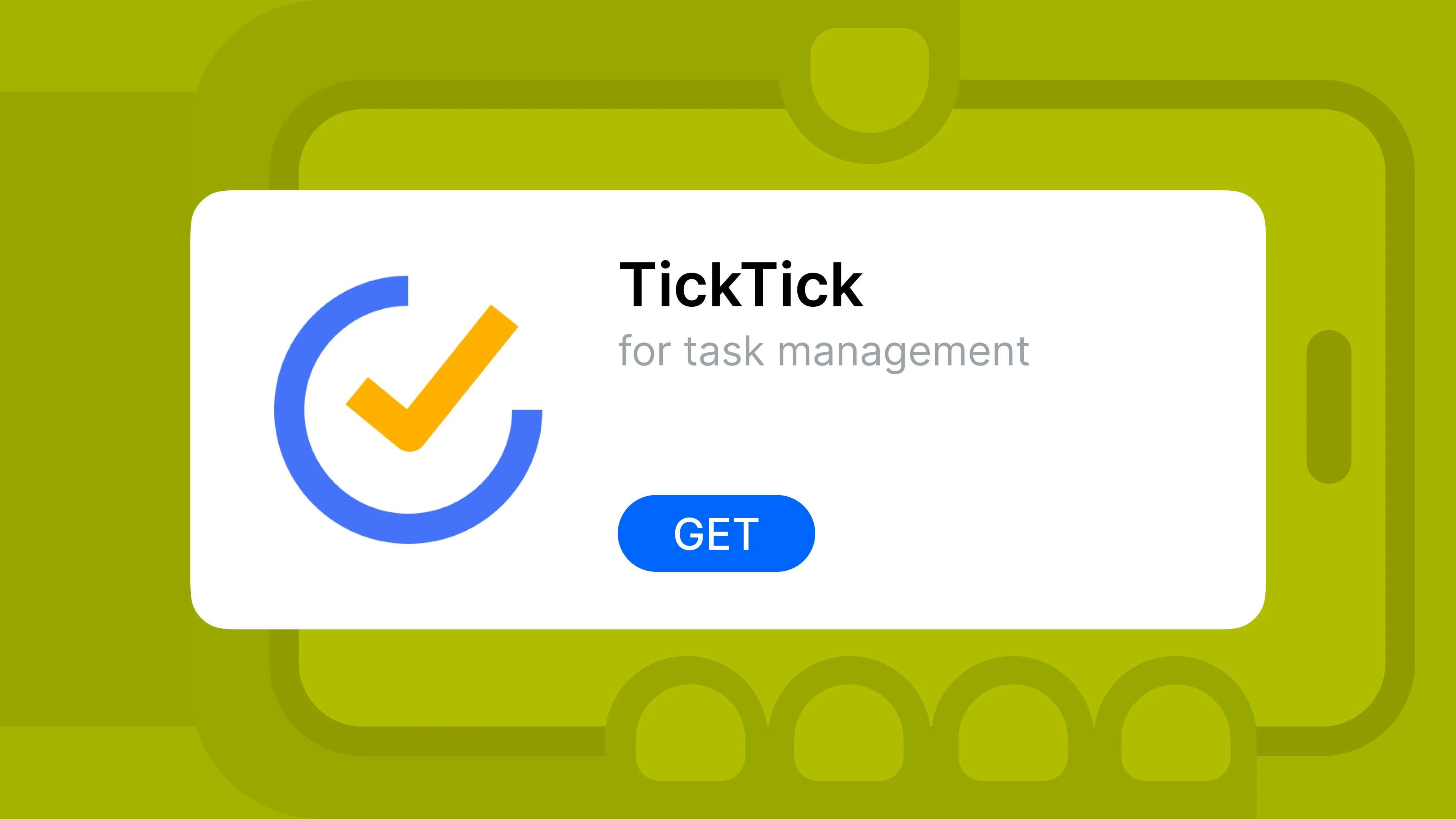 ticktick app