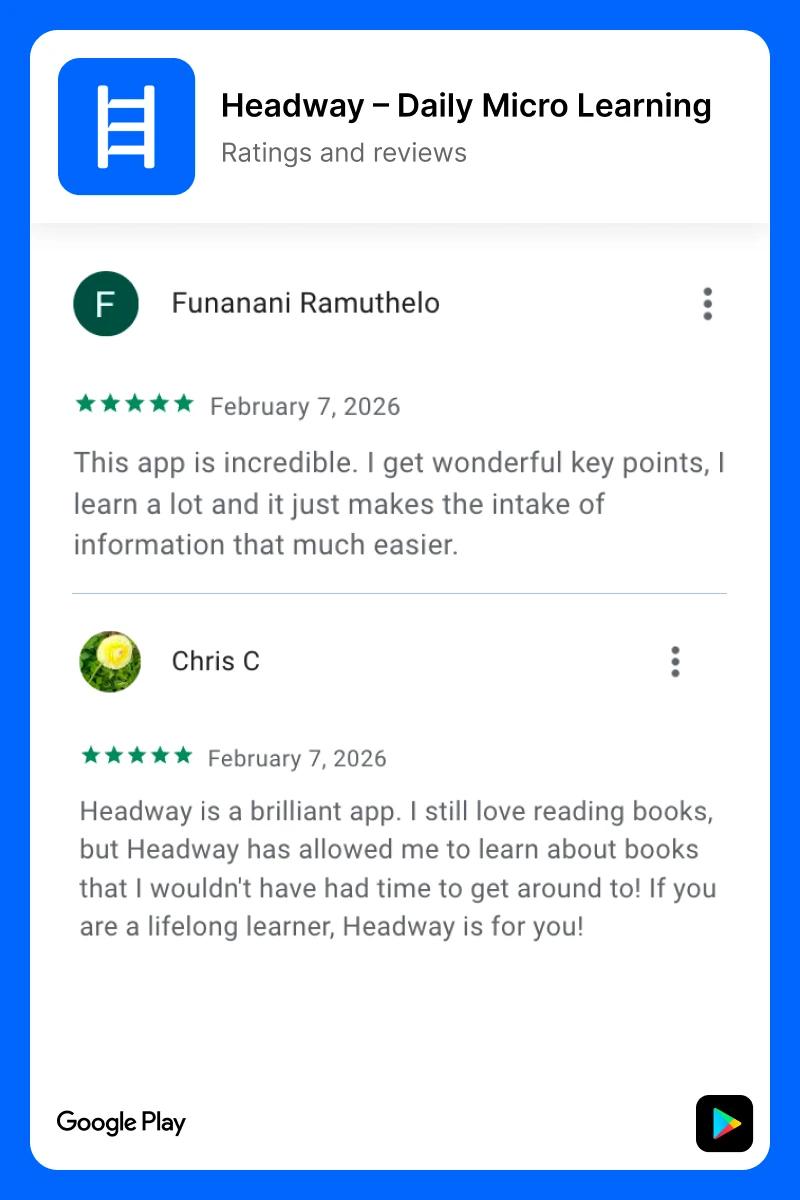 Headway app review