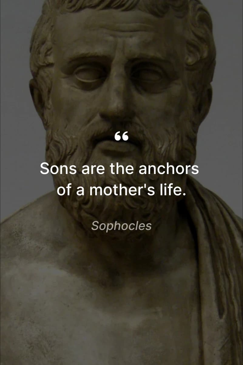 Sophocles quote son quotes
