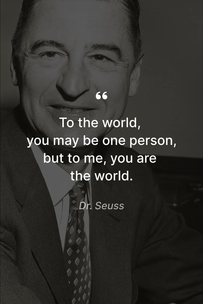 Dr Seuss quote Best Son Quotes from Mom