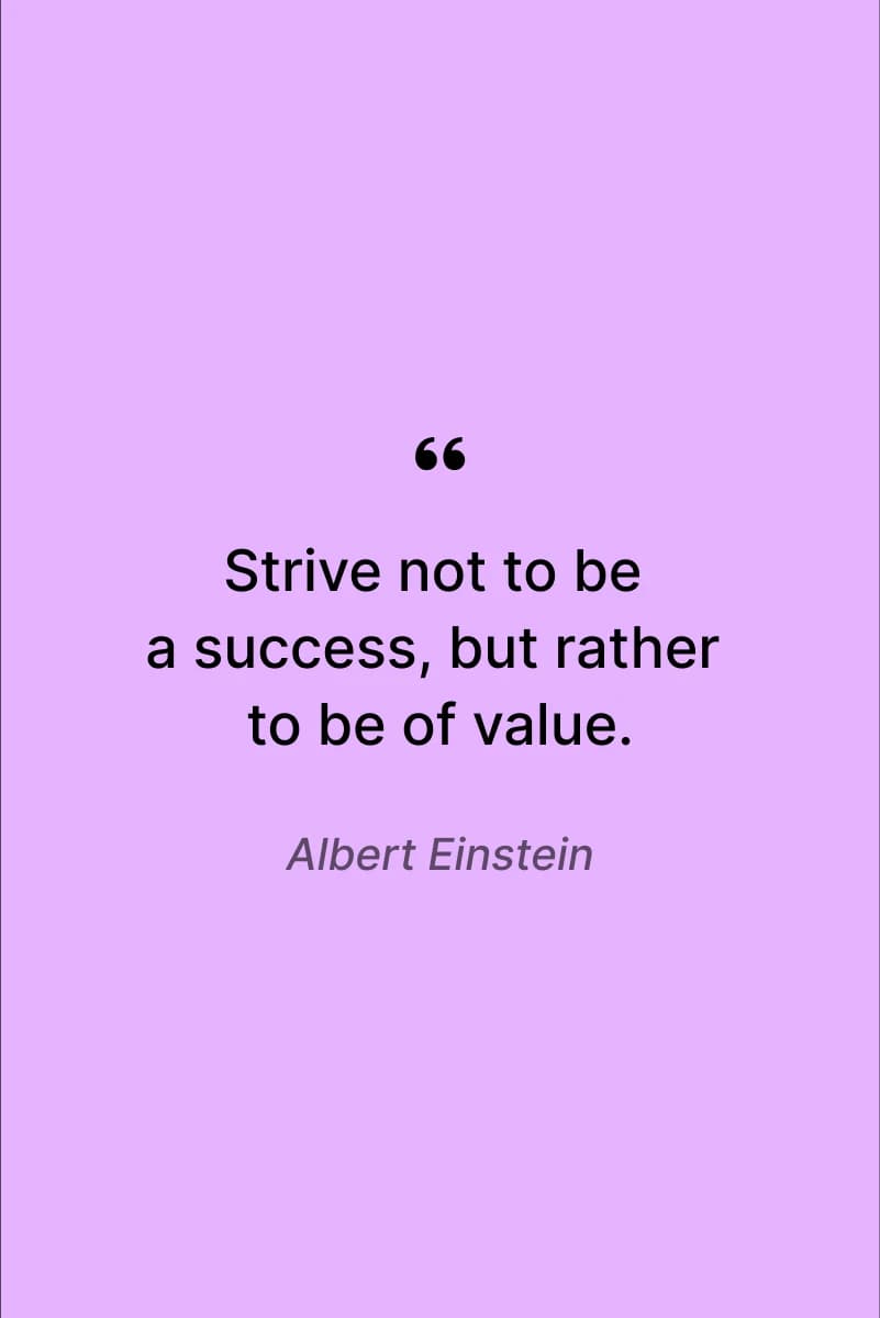 Albert Einstein quote achievement quotes