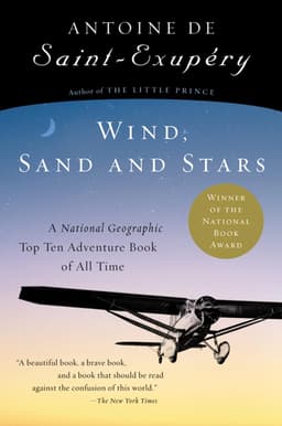 books like sapiens_wind, sand, and stars
