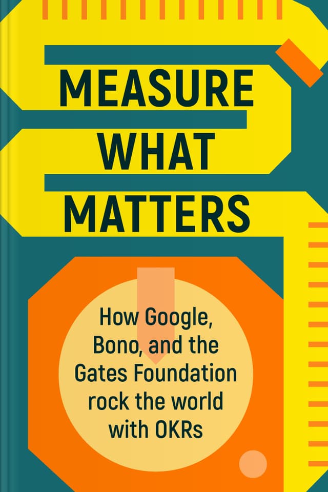 Measure What Matters