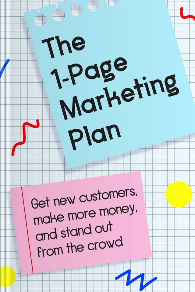 The 1-Page Marketing Plan