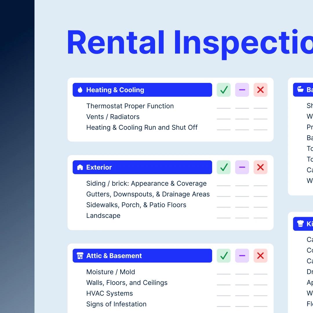 Free Rental Inspection Checklist PDF — Protect Your Security Deposit