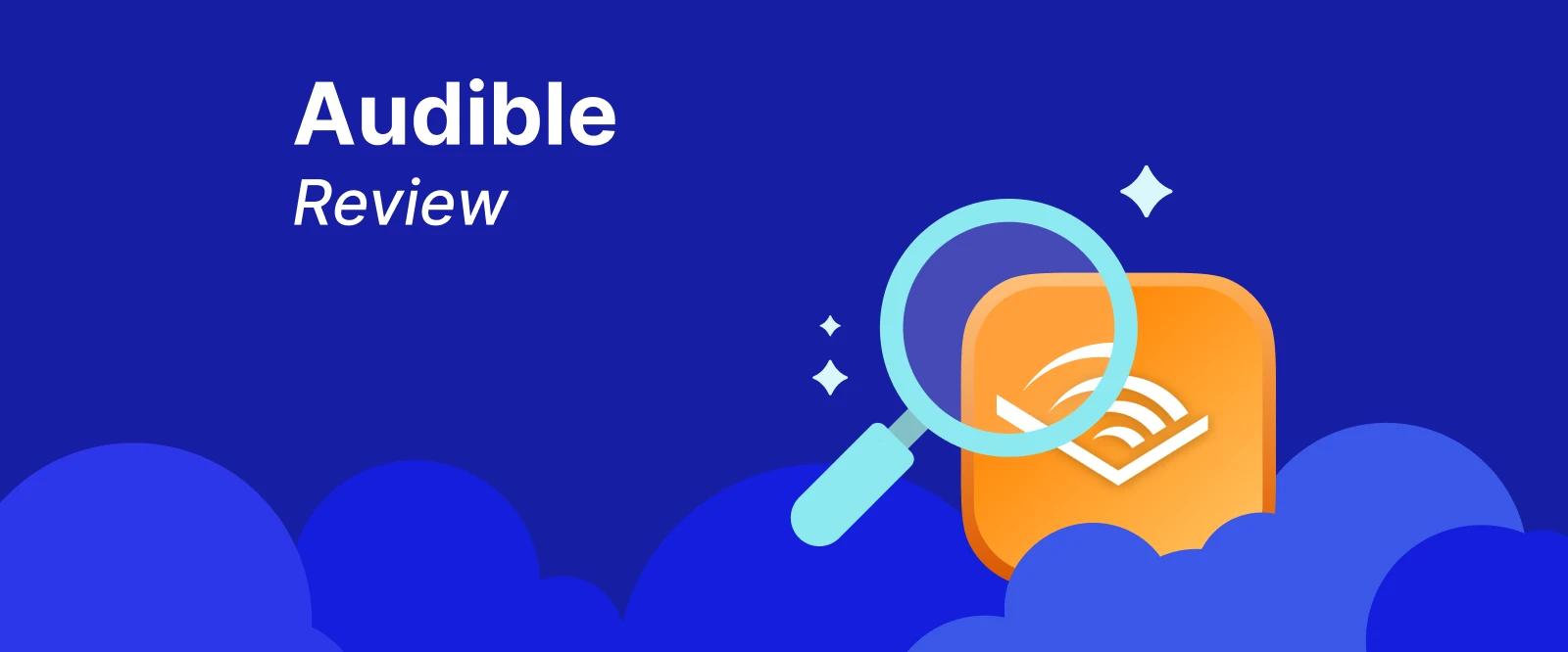 Header for a review of the Imprint app, featuring a magnifying glass over the logo, highlighting the app's focus on educational content