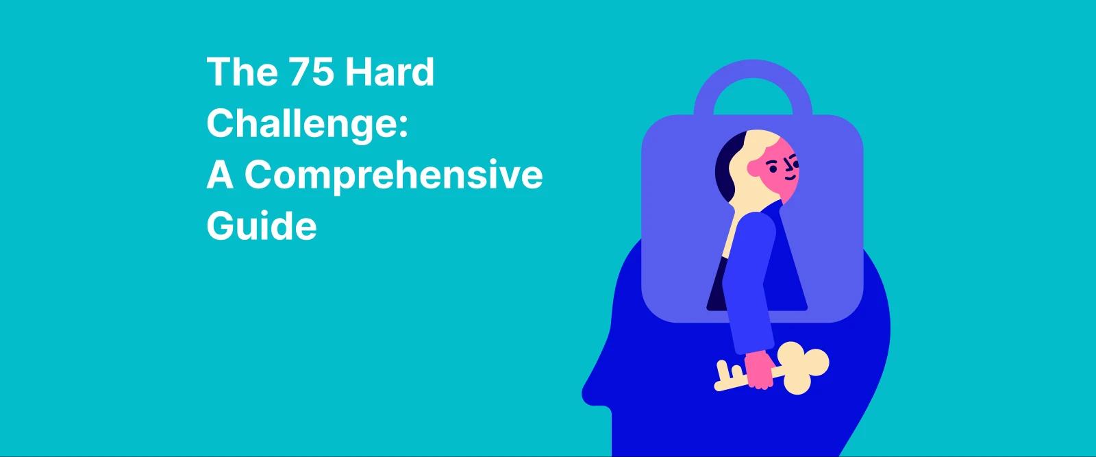 the 75 hard challenge a person holding a key