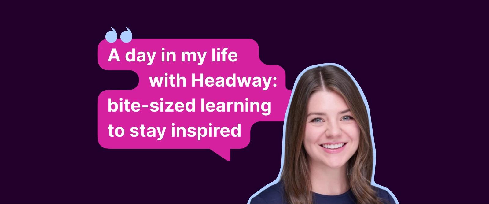 Jessica Teitelbaum photo representing Headway app review