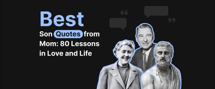Best Son Quotes from Mom Portraits of Agatha Christie, Sophocles, Dr Seuss