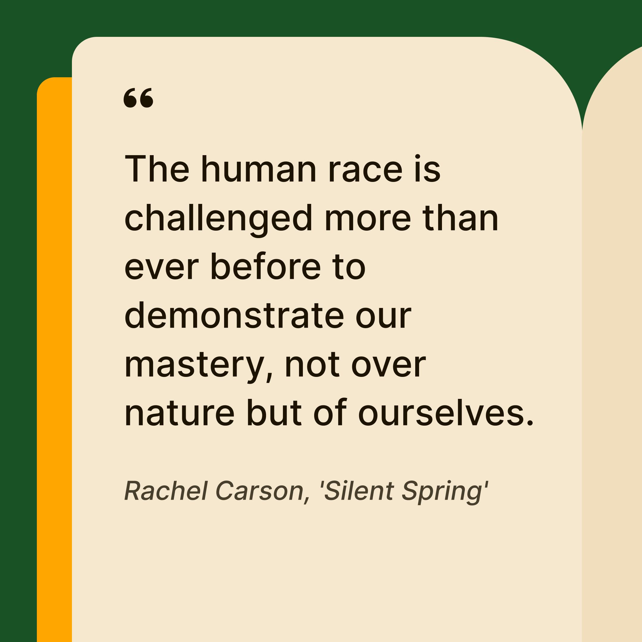 rachel-carson-sayings-the-human-race-quote