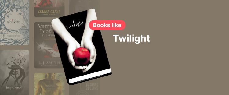 Book cover of Twilight by Stephenie Meyer, symbolizing popular vampire romance novels with supernatural themes
