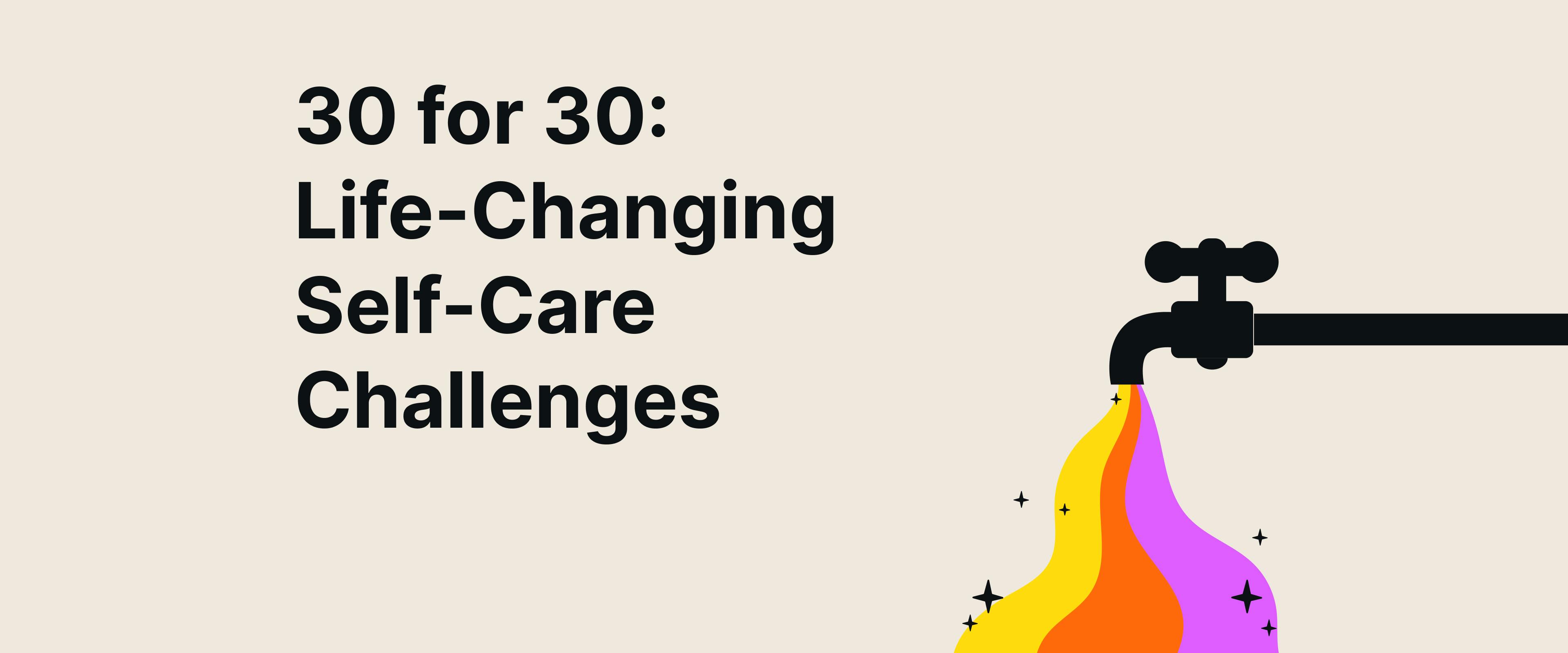 best self-care challenges