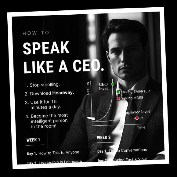 A black and white photo of a confident man in a suit