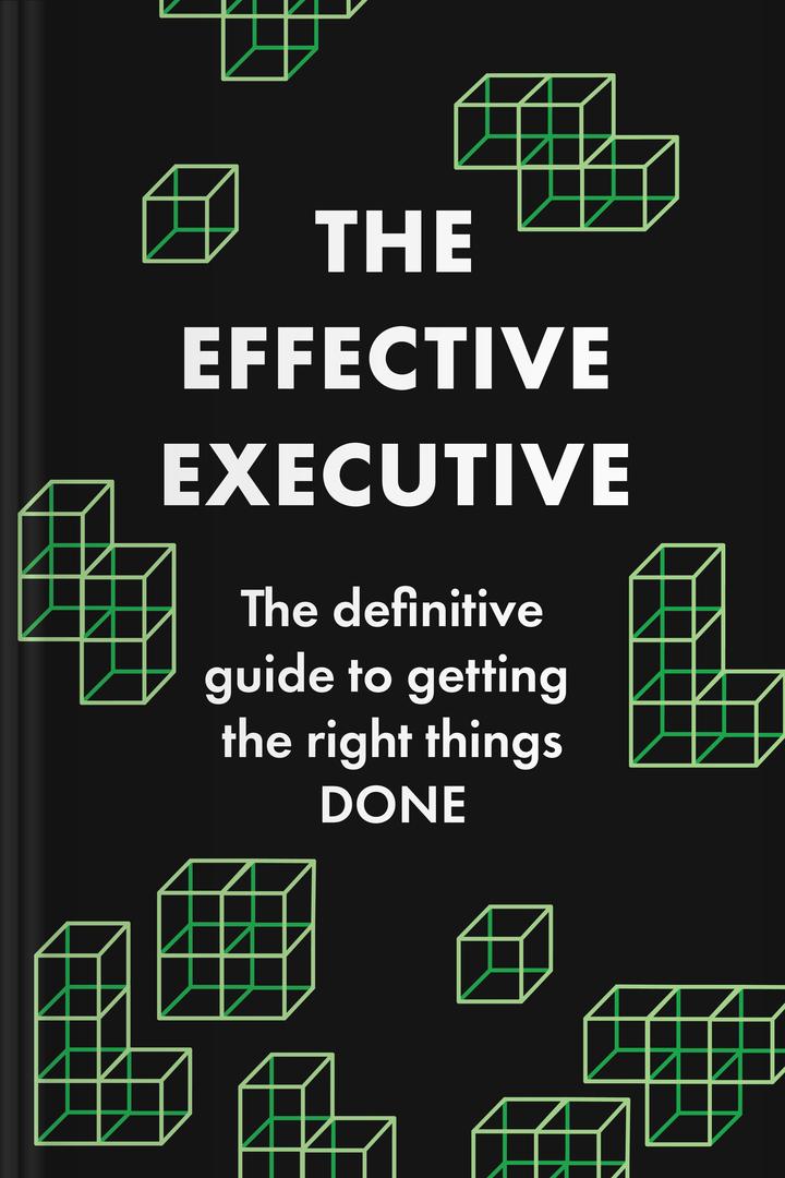 The Effective Executive book