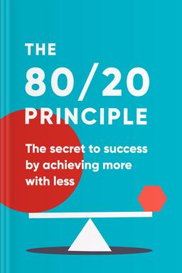 The 80/20 Principle Summary book cover