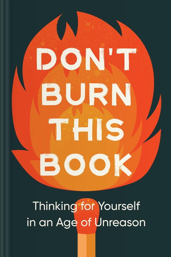 Don't Burn This Book book