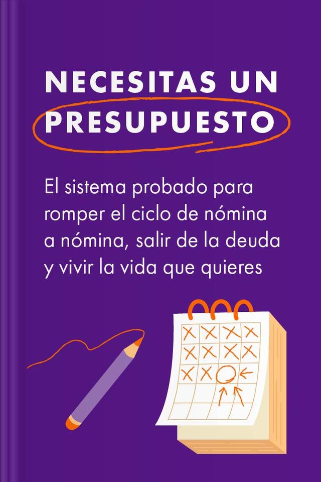 book Necesitas un presupuesto