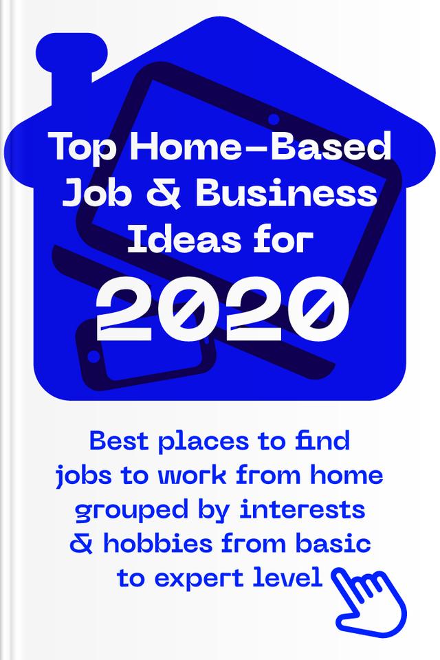book Top Home-Based Jobs & Business Ideas for 2020