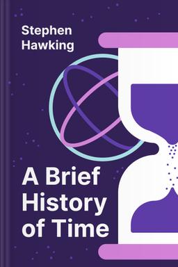 A Brief History of Time Summary book cover