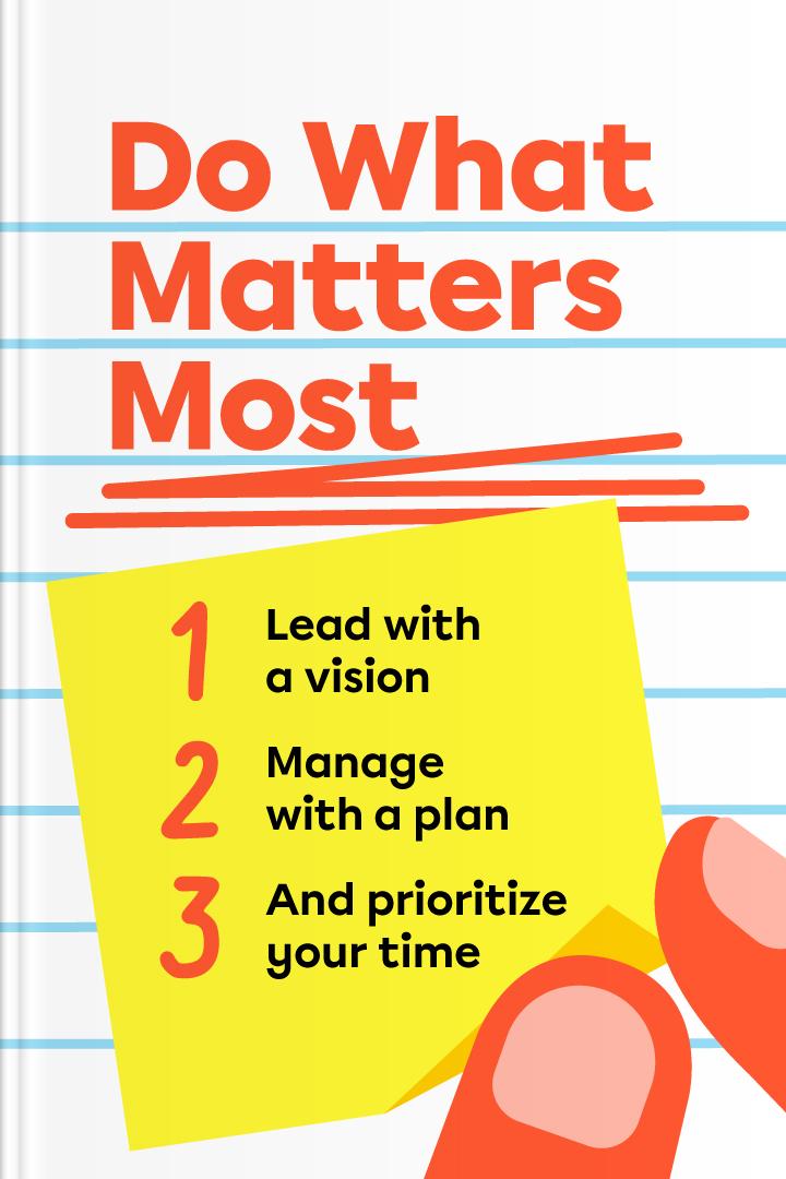 Do What Matters Most book