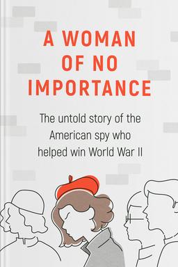 A Woman of No Importance Summary book cover