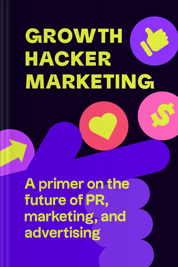 Growth Hacker Marketing book