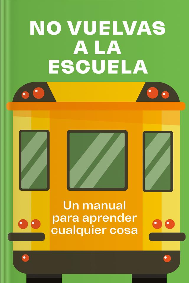 book No vuelvas a la escuela