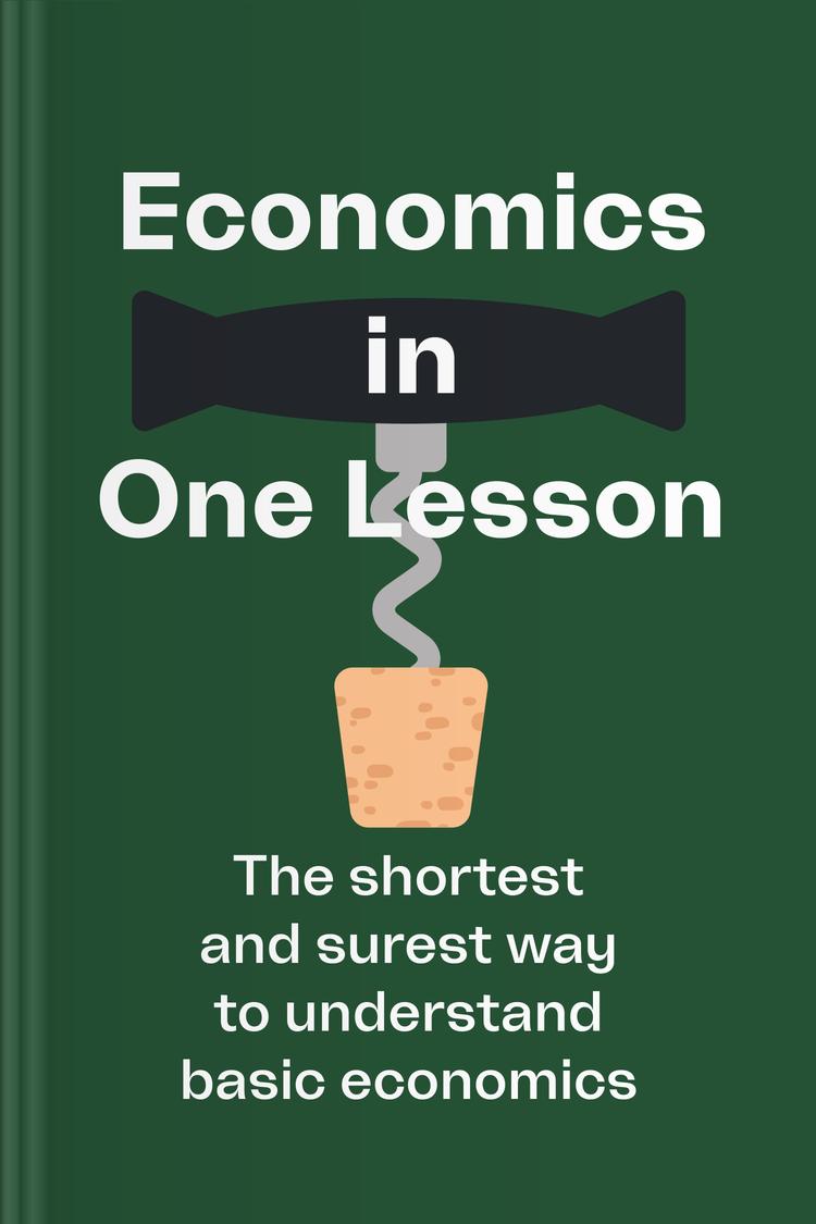 Economics in One Lesson book