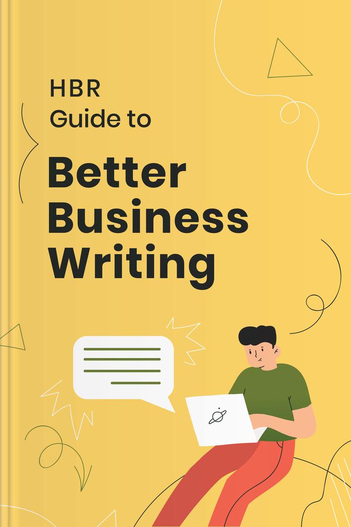 HBR Guide to Better Business Writing book