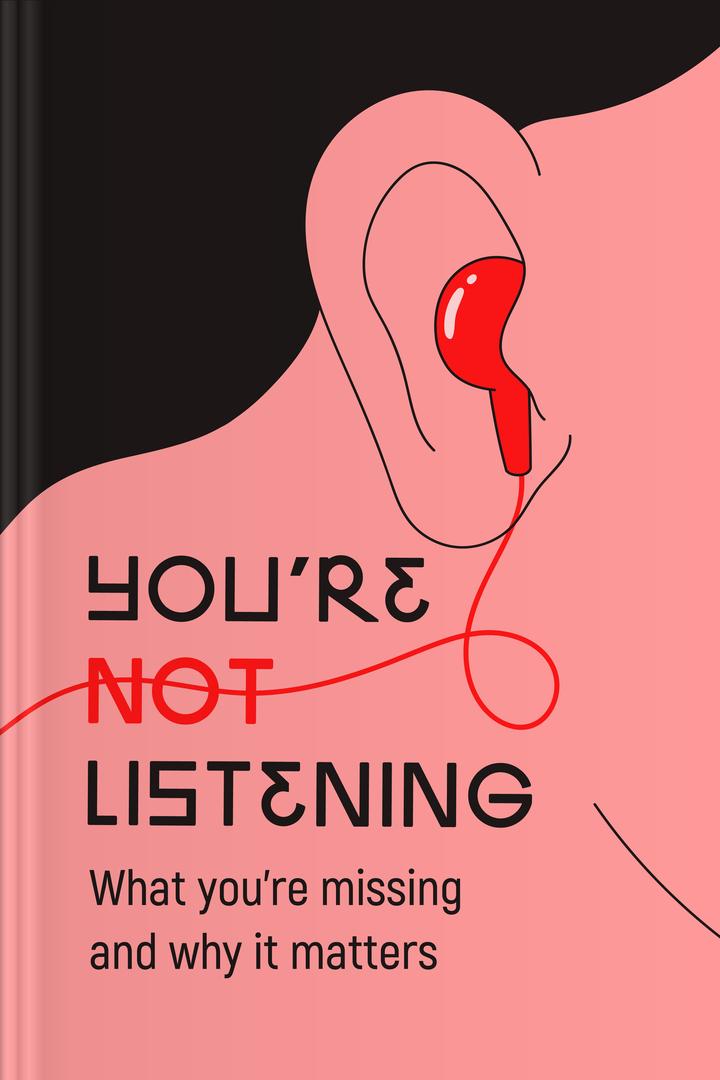 You're Not Listening book