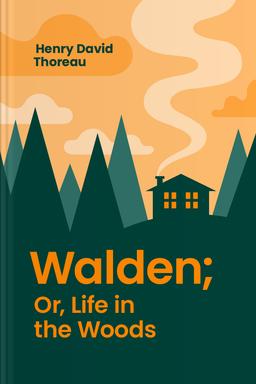 Walden; or, Life in the Woods Summary book cover