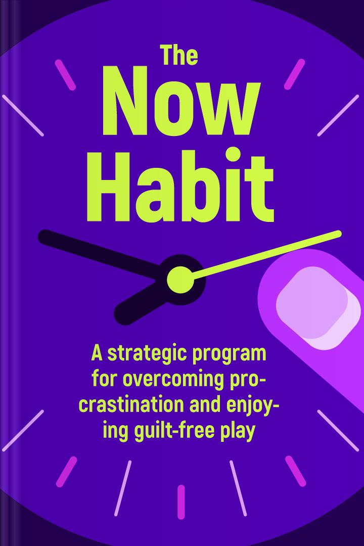 The Now Habit book